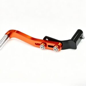 Pedal de Marcha Moto Ajustável Alumínio CNC Cromado Esportivo Premium IZEBOOST PRO