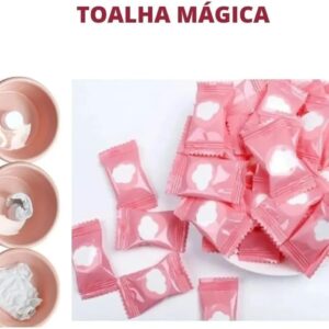 Toalha Descartável Desidratada 200 Unidades para Estética Premium IZECARE PRO