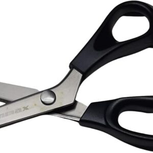 Tesoura de Picotar 23cm Profissional Zig Zag Aço Inox Robusta Para Artesanato Cortes Precisos IZECRAFT PRO