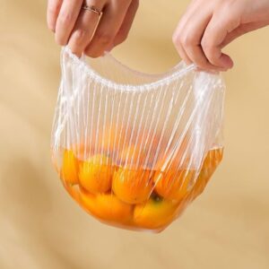 Tampas Elásticas para Alimentos PE Grau Alimentício 300 Unidades Descartáveis Multiuso IZEFOOD MAX