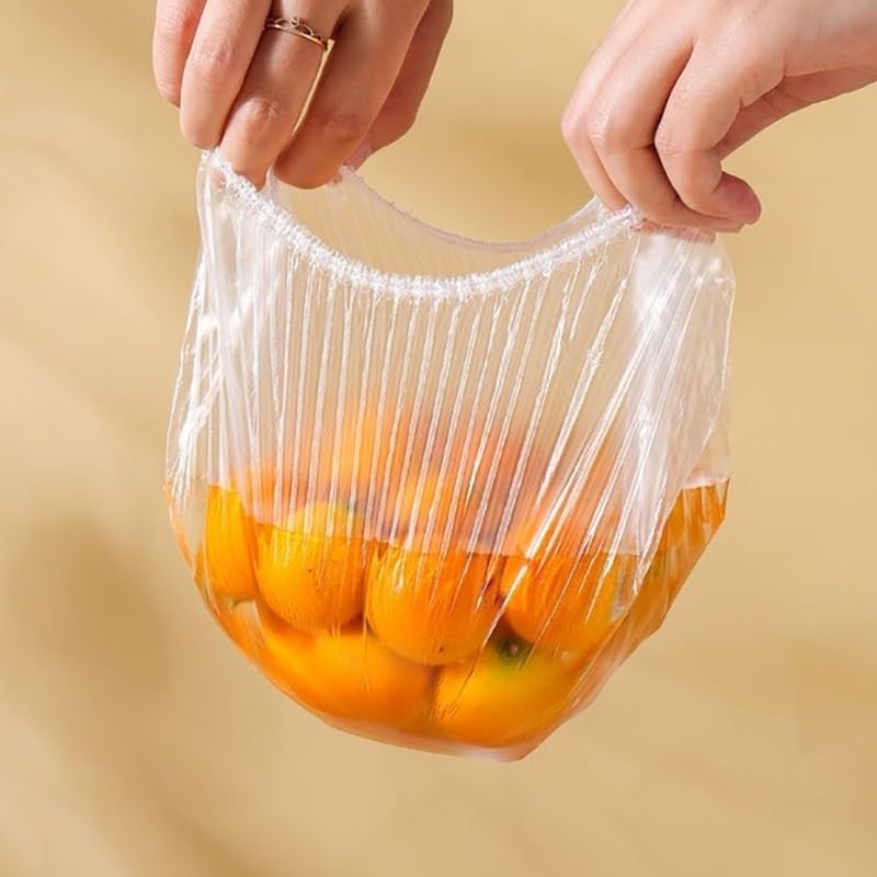 Tampas Elásticas para Alimentos PE Grau Alimentício 300 Unidades Descartáveis Multiuso IZEFOOD MAX