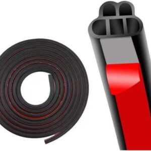Fita de Vedação Automotiva em Espuma Anti-Ruído, Flexível e Impermeável, 20 m, para Portas e Porta-Malas IZERoad Comfort