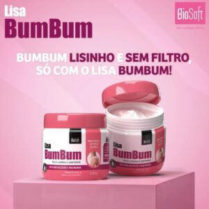 Creme Hidratante para Bumbum Bio Soft 120 g com Ácido Salicílico e Niacinamida, Renovação Celular e Hidratação IZECARE