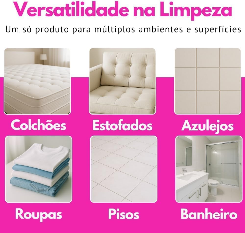 Percarbonato de Sódio 1 kg 100% Puro, Sem Cloro e Biodegradável, Tira Manchas para Roupas e Limpeza da Casa IZE CLEAN