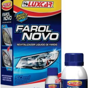 Revitalizador de Farol Líquido 50ml Remove Fosco Amarelado Restaura Brilho Instantâneo IZERENEW