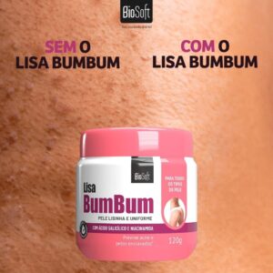 Creme Hidratante para Bumbum Bio Soft 120 g com Ácido Salicílico e Niacinamida, Renovação Celular e Hidratação IZECARE