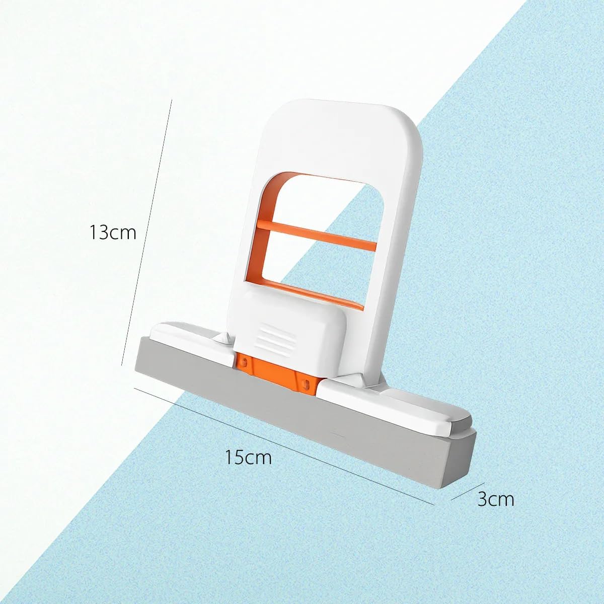 Mini Mop Absorvente Portátil PVA com Auto-Torção, 15 cm, para Pia, Vidros e Espelhos IZE CLEAN