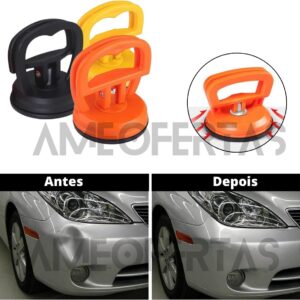 Ventosa Extratora de Amassados Portátil com Dupla Sucção e Alça Reforçada, sem Danos à Pintura para Carro, Moto e Caminhão IZECRAFT AUTO Ventosa Extratora de Amassados Portátil com Dupla Sucção e Alça Reforçada, sem Danos à Pintura para Carro, Moto e Caminhão IZECRAFT AUTO