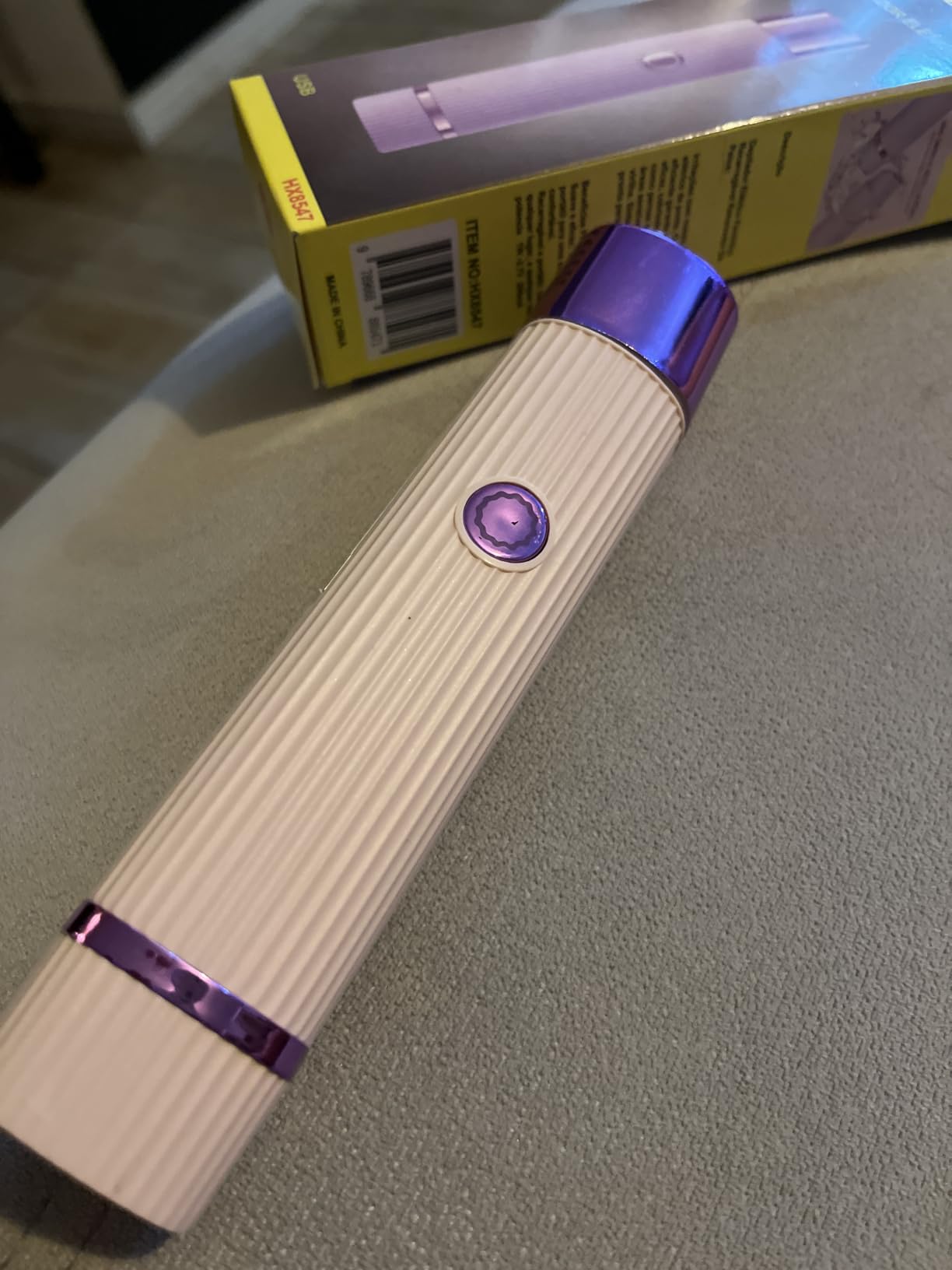 Depilador Elétrico Feminino 2 em 1 Recarregável USB, Portátil e Indolor para Corpo e Rosto, com Cabeça Dupla IZECARE photo review