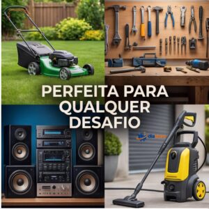 Extensão Elétrica Profissional 30m Reforçada Cabo PP 10A Bivolt 127/220V Alta Resistência IZEPOWER MAX