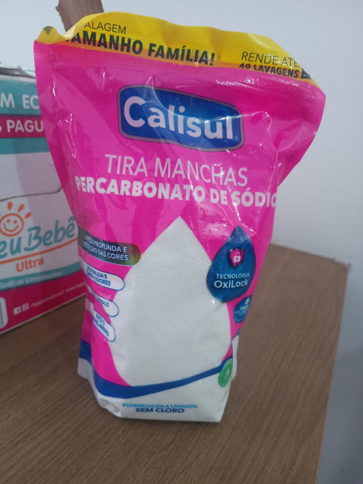 Percarbonato de Sódio 1 kg 100% Puro, Sem Cloro e Biodegradável, Tira Manchas para Roupas e Limpeza da Casa IZE CLEAN photo review