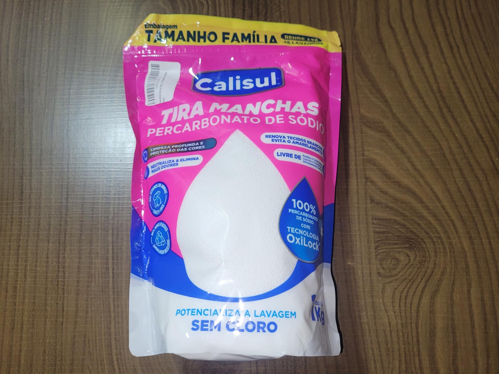 Percarbonato de Sódio 1 kg 100% Puro, Sem Cloro e Biodegradável, Tira Manchas para Roupas e Limpeza da Casa IZE CLEAN photo review