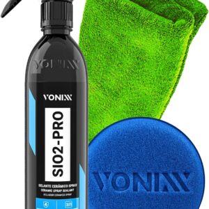 Manutenção Vitrificador SiO2-Pro 500ml Proteção Hidrorrepelente Toque Aveludado IZEGUARD PRO