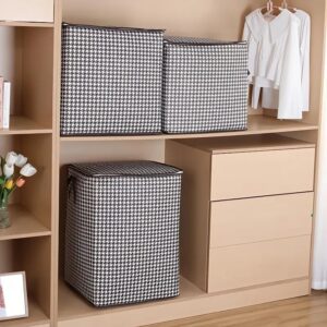 Bolsa de Armazenamento 180 L em TNT com Zíper e Alças para Roupas, Cobertores e Travesseiros IZEHOME Bolsa de Armazenamento 180 L em TNT com Zíper e Alças para Roupas, Cobertores e Travesseiros IZEHOME