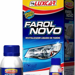 Revitalizador de Farol Líquido 50ml Remove Fosco Amarelado Restaura Brilho Instantâneo IZERENEW