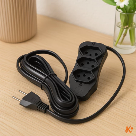 Extensão Elétrica Profissional 30m Cabo Reforçado 10A Bivolt 127/220V Alta Resistência IZEPOWER MAX IZESHOP