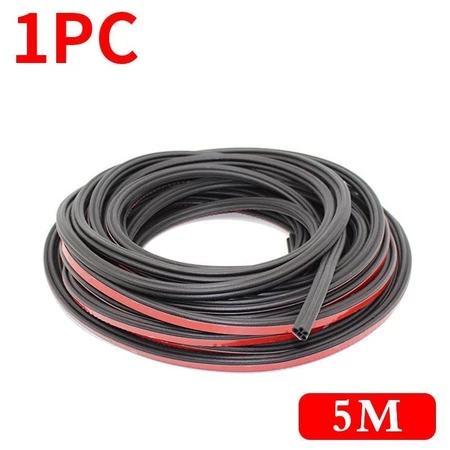 Fita de Vedação Automotiva em Espuma Anti-Ruído, Flexível e Impermeável, 5m, para Portas e Porta-Malas IZERoad Comfort IZESHOP