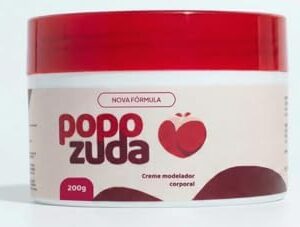 Creme Corporal Termoativo Popozuda para Estrias e Celulite, Efeito Aquecimento, Hidratação e Fácil Absorção, 200 g IZECARE