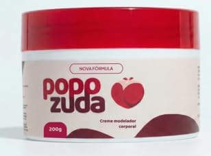 Creme Corporal Termoativo Popozuda para Estrias e Celulite, Efeito Aquecimento, Hidratação e Fácil Absorção, 200 g IZECARE