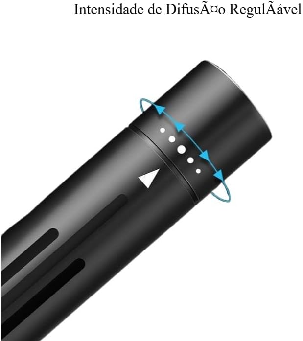 Aromatizador Automotivo com Clipe Ajustável em Alumínio, 5 Essências, Instalação Rápida para Carro e Casa IZE FRESH