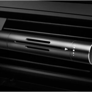 Aromatizador Automotivo com Clipe Ajustável em Alumínio, 5 Essências, Instalação Rápida para Carro e Casa IZE FRESH
