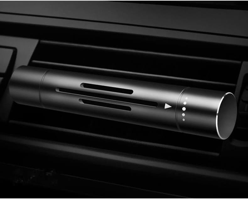 Aromatizador Automotivo com Clipe Ajustável em Alumínio, 5 Essências, Instalação Rápida para Carro e Casa IZE FRESH