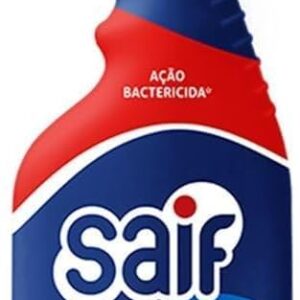 Tira Mofo e Limo Saif Kit Spray 500 ml + Refil 500 ml com Cloro Ativo e Ação Bactericida para Rejuntes e Telhas