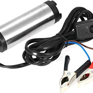 Bomba Submersível 12 V para Diesel, Querosene e Água, Aço Inoxidável, 40 W, Vazão 12 L/min, 38 mm IZEPOWER Bomba Submersível 12 V para Diesel, Querosene e Água, Aço Inoxidável, 40 W, Vazão 12 L/min, 38 mm IZEPOWER