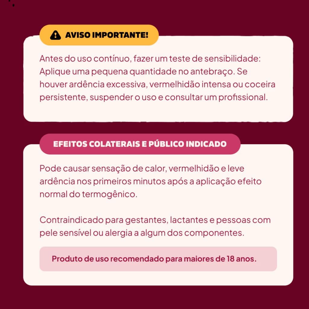 Creme Corporal Termoativo Popozuda para Estrias e Celulite, Efeito Aquecimento, Hidratação e Fácil Absorção, 200 g IZECARE