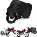 Capa para Moto Impermeável Forrada em Couro, Proteção UV, Sol e Chuva, Tamanho G IZE PROTECT