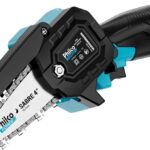 Mini Motosserra Philco Force PMM124 12 V Sabre 4" 3000 RPM Bateria de Lítio 7 Acessórios para Jardinagem e Manutenção