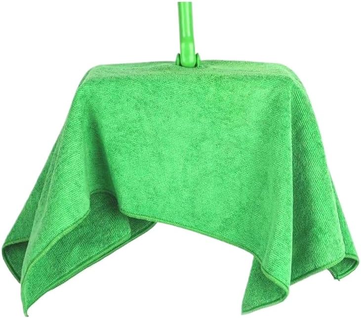 Kit 5 Panos de Chão Microfibra 70 x 60 cm com Furo para Rodo, Alta Absorção, Selagem a Laser IZE CLEAN IZESHOP Kit 5 panos de chão microfibra IZE CLEAN 70 x 60 cm para limpeza e secagem rápida