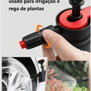 Pulverizador Manual Snow Foam 2 L com 2 Bicos para Espuma e Pulverização, Lavagem de Veículos e Jardinagem IZEWASH